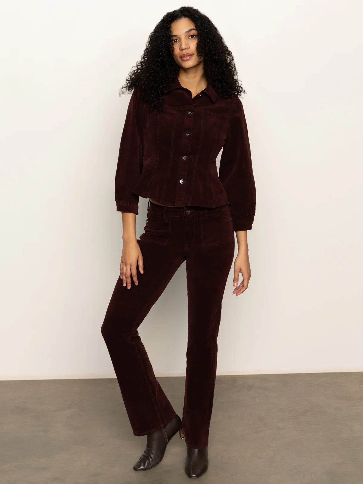Velveteen Brook Bootcut Pant