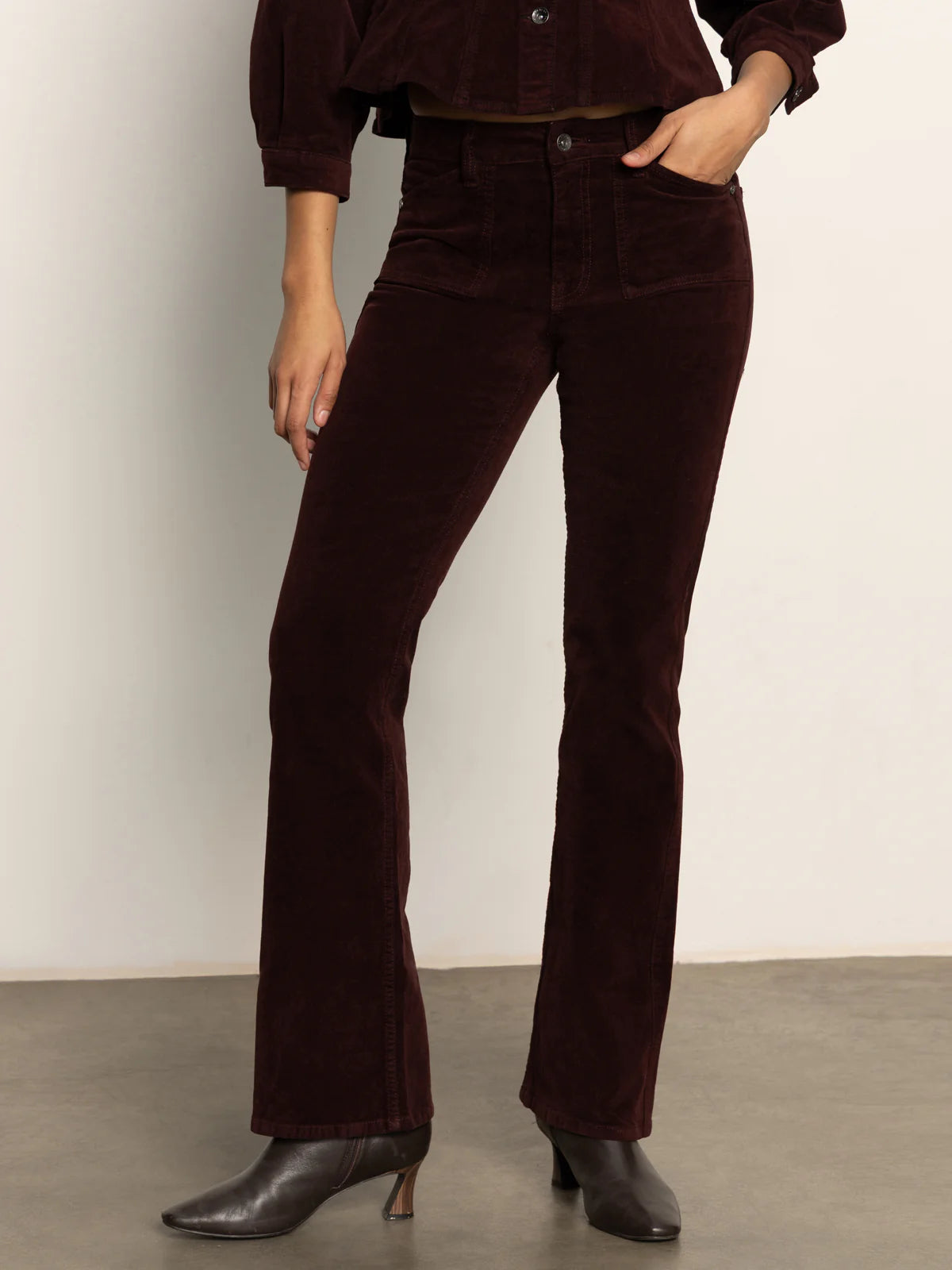 Velveteen Brook Bootcut Pant