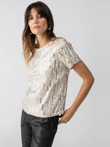 Sequin Perfect Tee Lets Celebrate