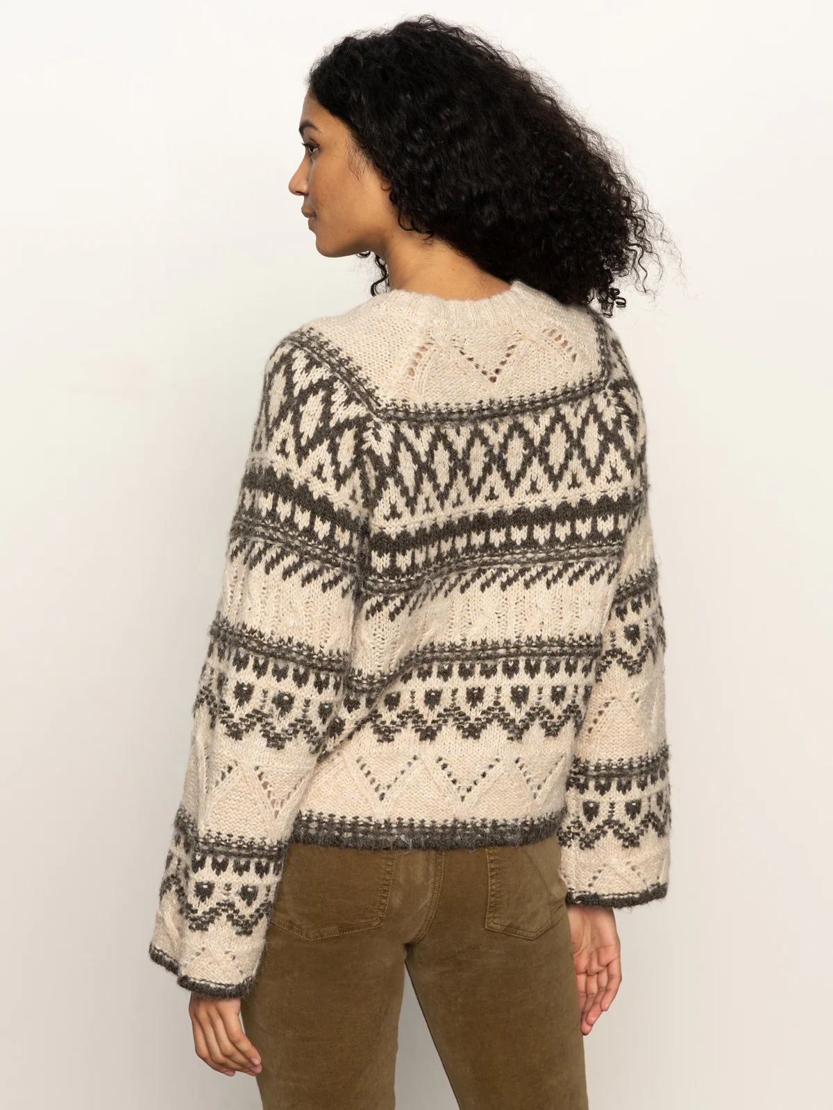 Fairisle Crew Neck Sweater