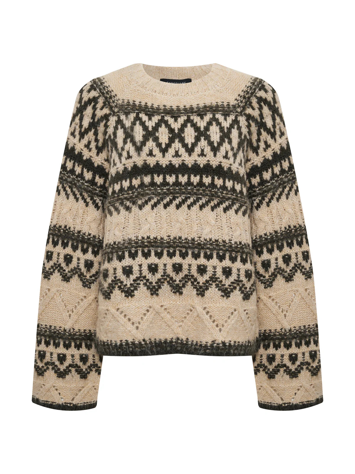 Fairisle Crew Neck Sweater