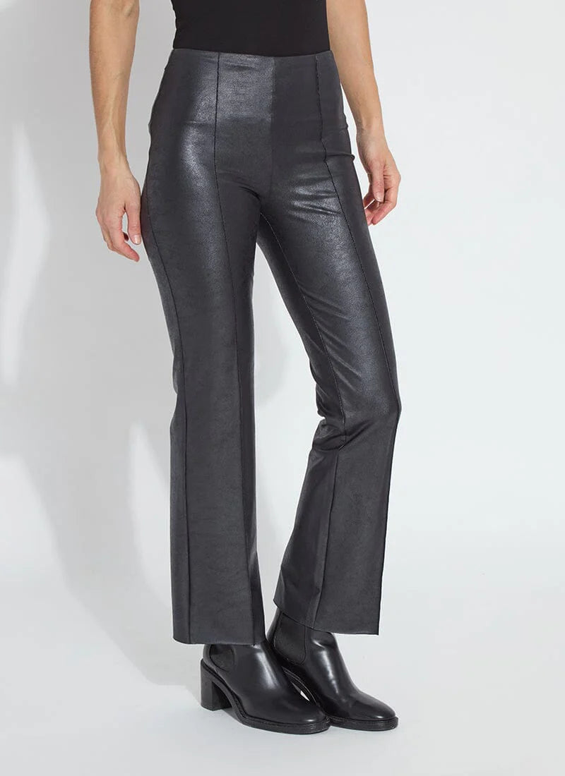Elysse Foiled Leather Pant (27" Inseam)
