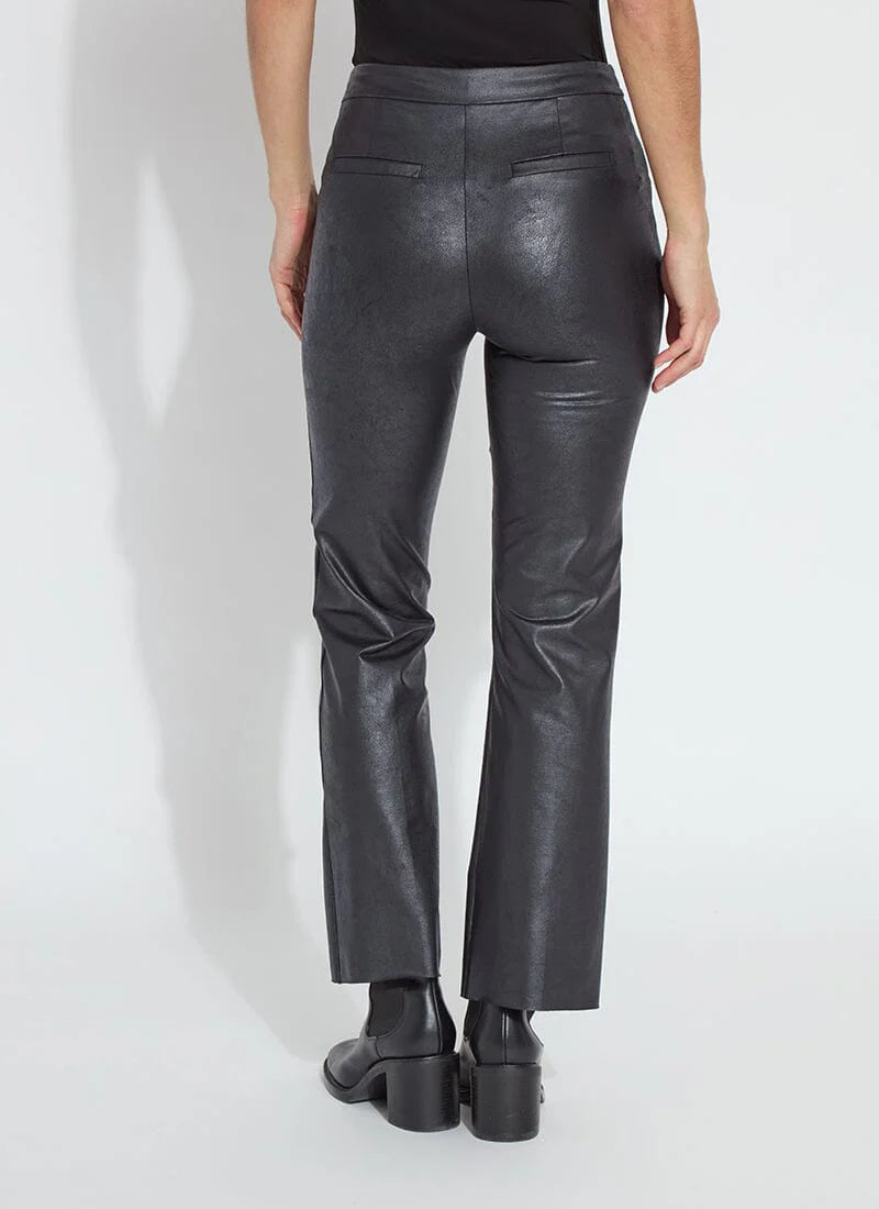 Elysse Foiled Leather Pant (27" Inseam)