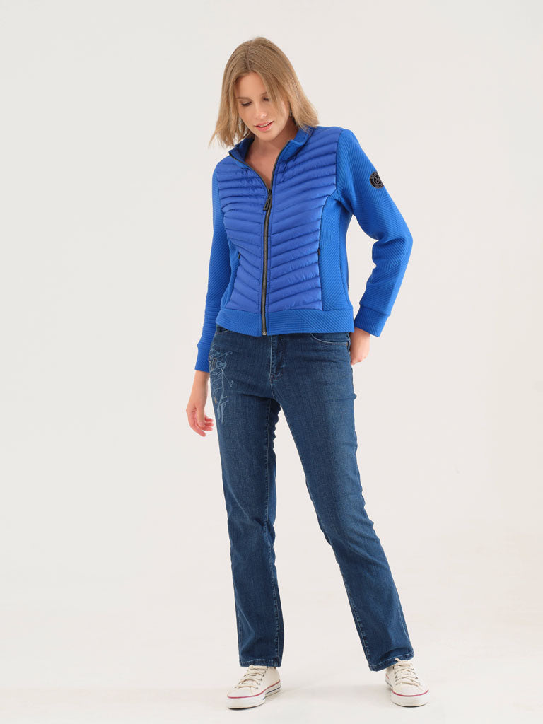 Puffer Knit Jacket