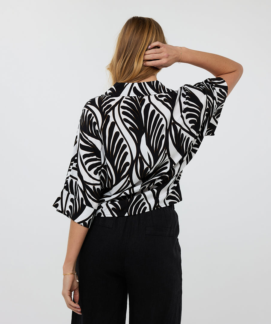 Summer Vibes Knot Blouse