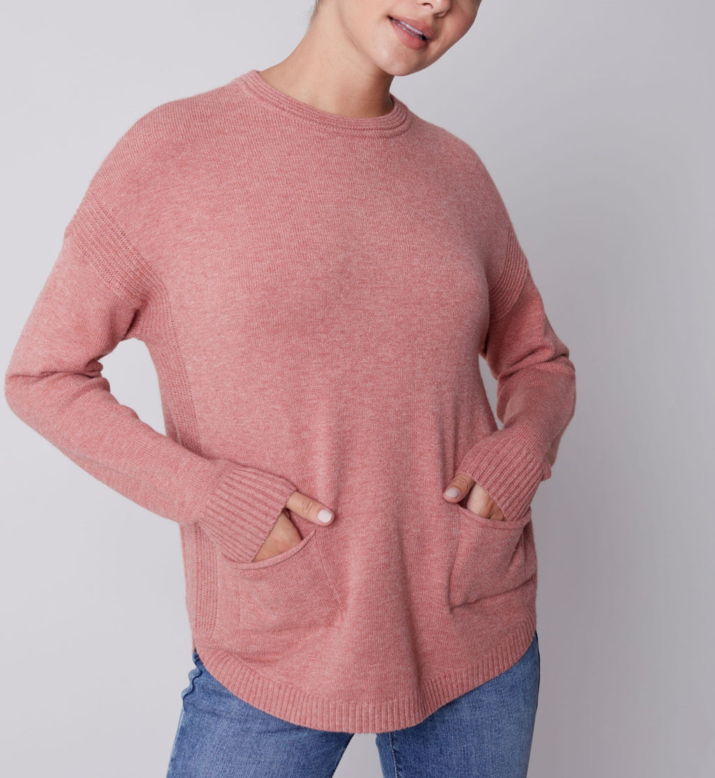 Scarf Sweater | Cinnamon