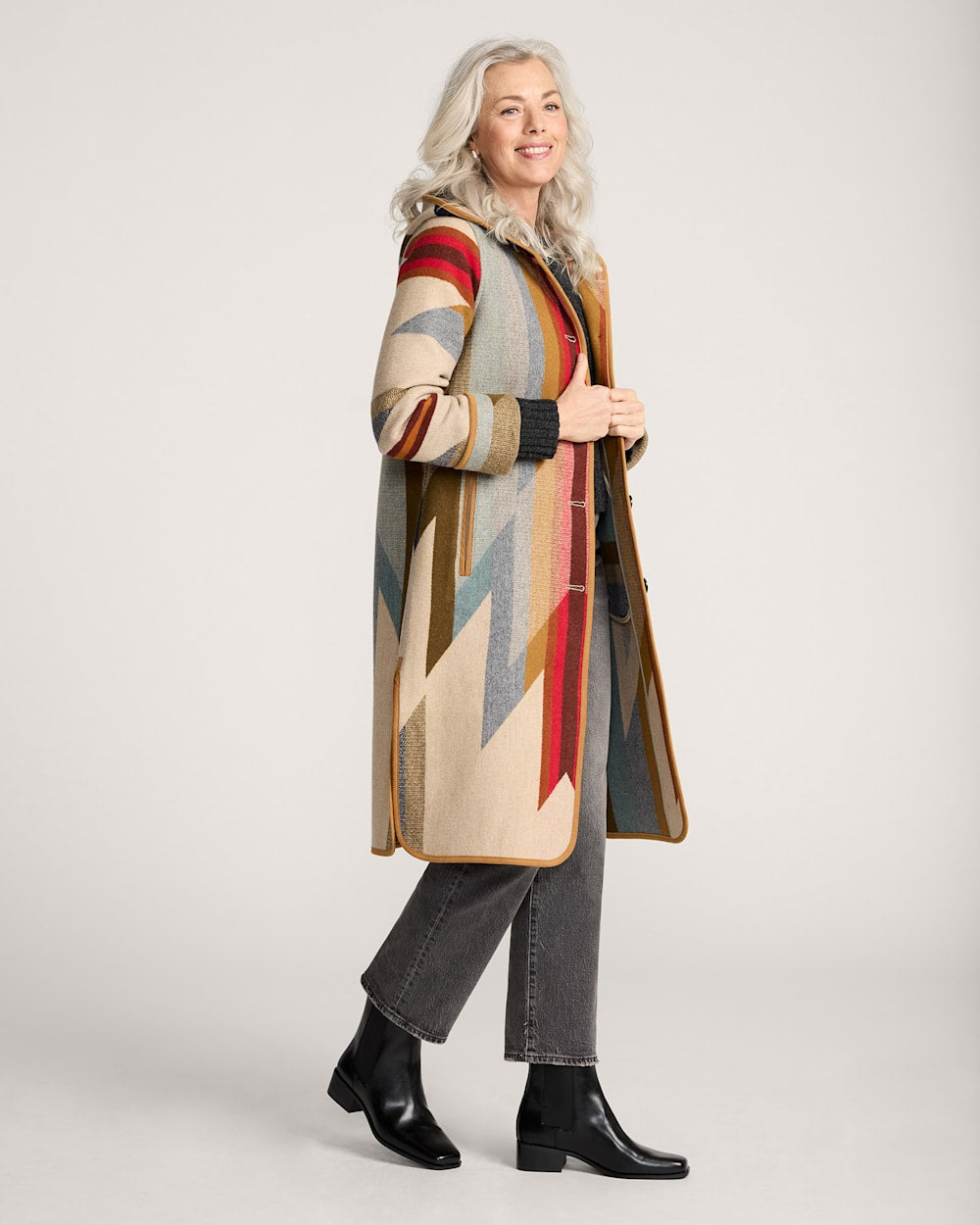 WOMEN'S WYETH TRAIL WOOL BLANKET COAT