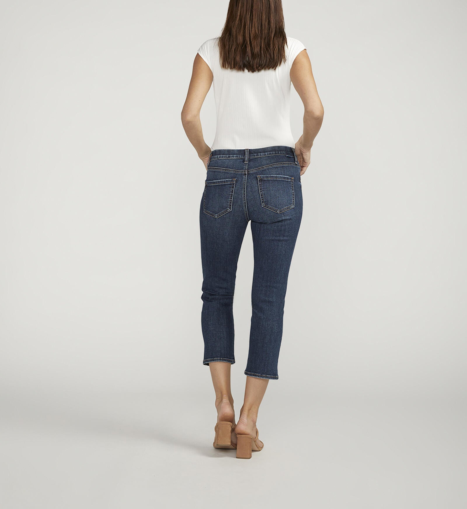 Maya Mid Rise Capris | Night Flight Blue