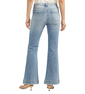 Kait Jeans in Garden Blue