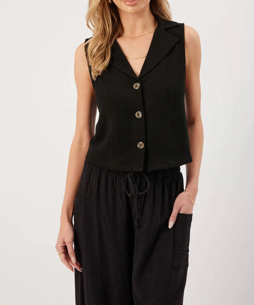 Kyla Vest | Black