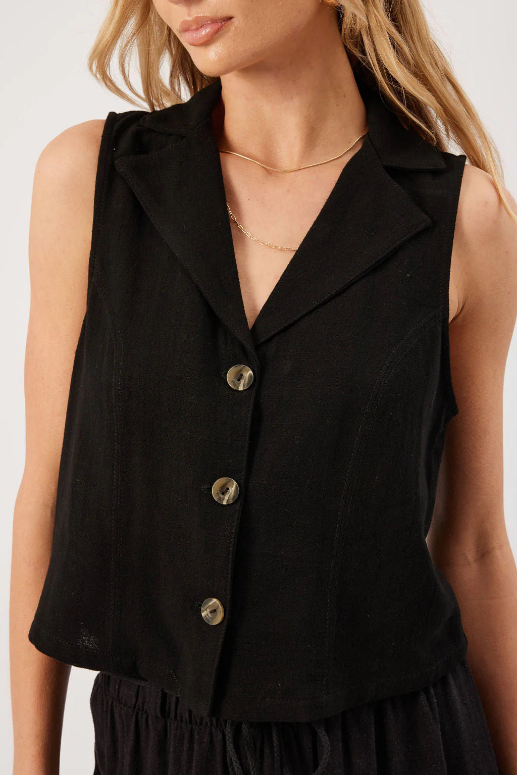 Kyla Vest | Black