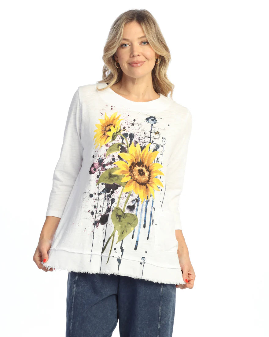 Sunflower Cameo Tee