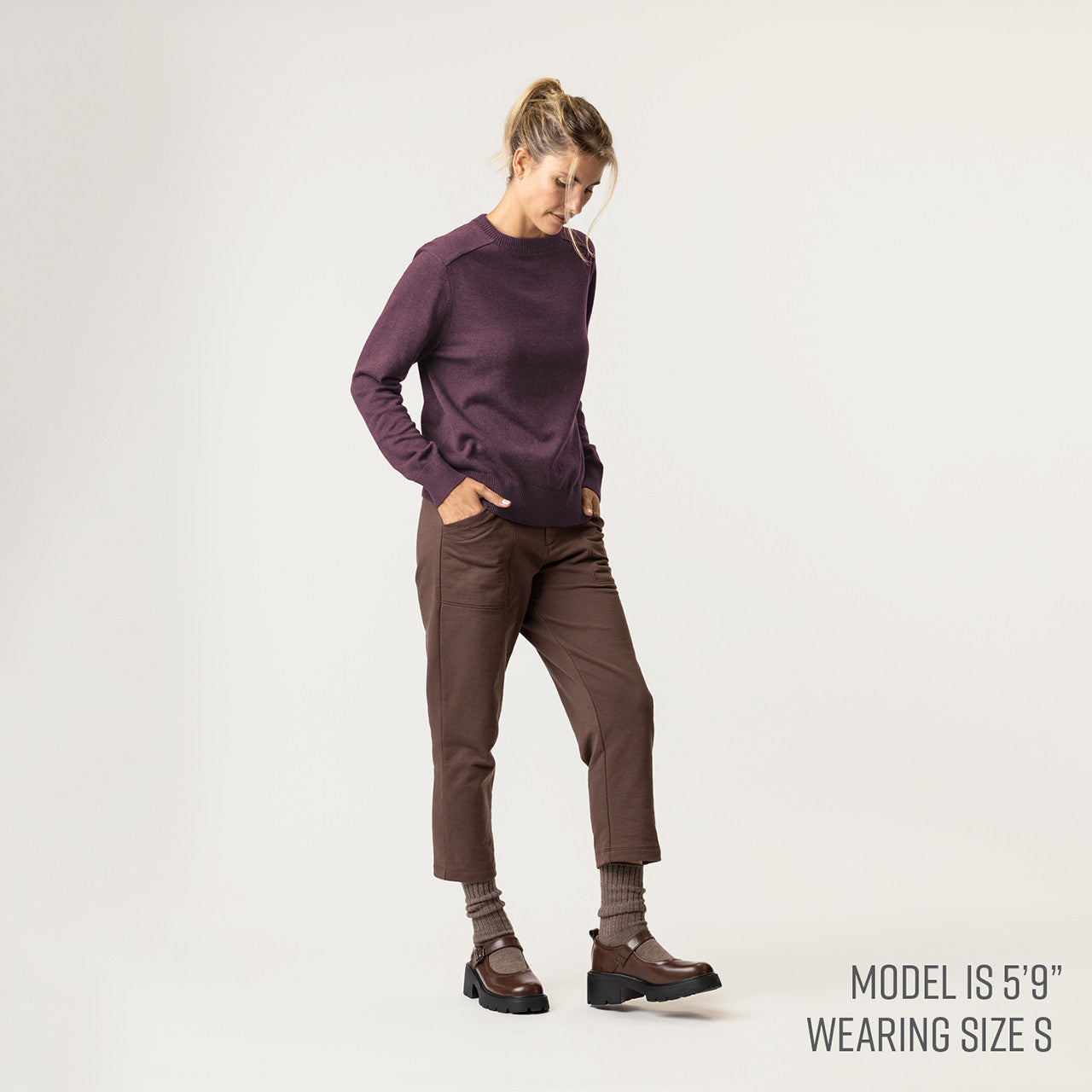 100% Regenerative Organic Certified® Cotton - Classic Crew Sweater