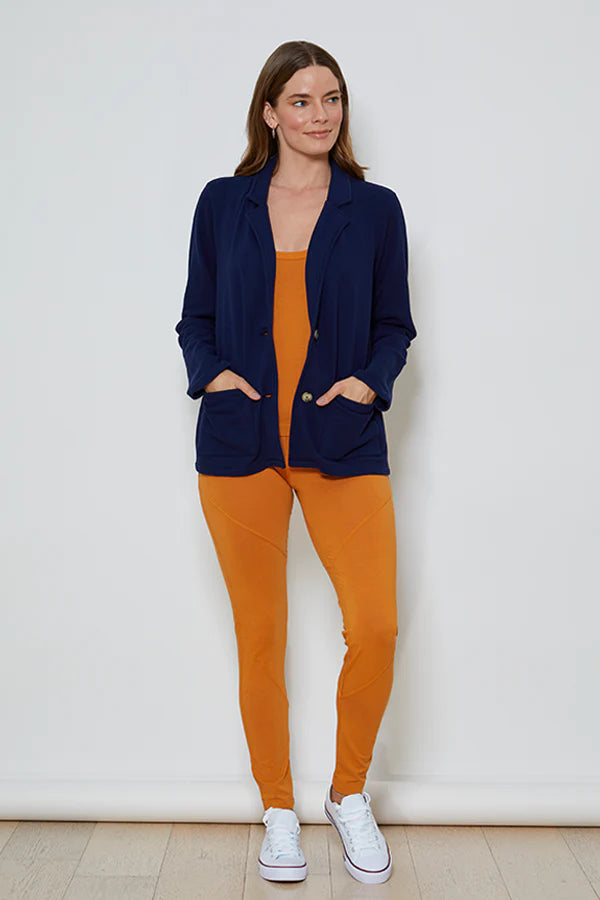 Long Sleeve French Terry Blazer