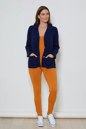 Long Sleeve French Terry Blazer