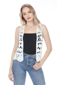 Briella Knit Cardigan Vest