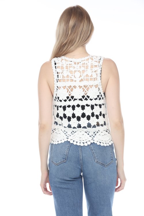 Briella Knit Cardigan Vest