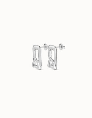 Stand Out Earrings in Silver