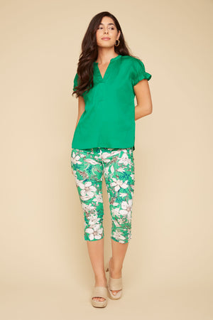 Puff Short Sleeve Blouse