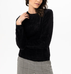 Eyelash Sweater | Black