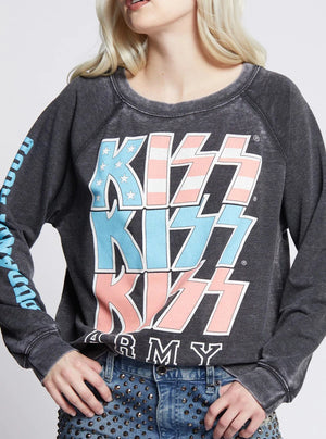 KISS Army Loud And Proud Sweatshirt | Black