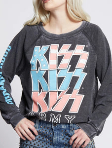KISS Army Loud And Proud Sweatshirt | Black