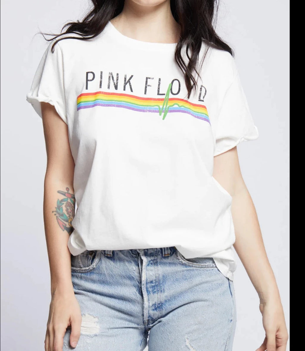 Pink Floyd Rainbow Tee | White