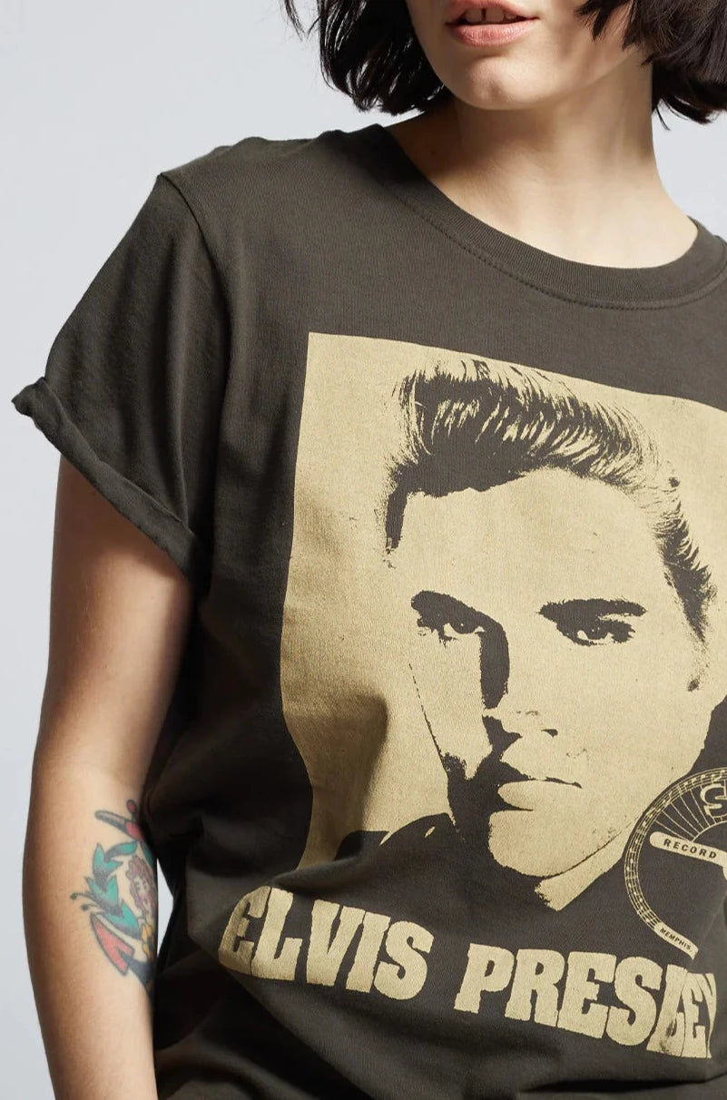 Sun Records X Elvis Presley Rock Of King Tee