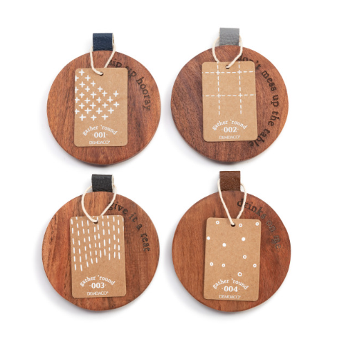 Wood Coaster | Drink Set of 4 