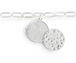 Love you Locket Bracelet | Silver