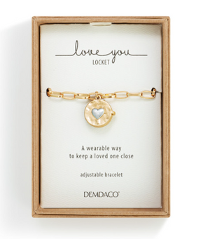 Love you Locket Bracelet