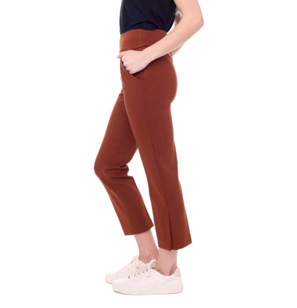 Ponte Slim Crop Pant