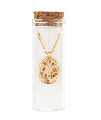 Mustard Seed Necklace | Gold
