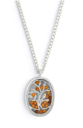 Mustard Seed Necklace | Silver