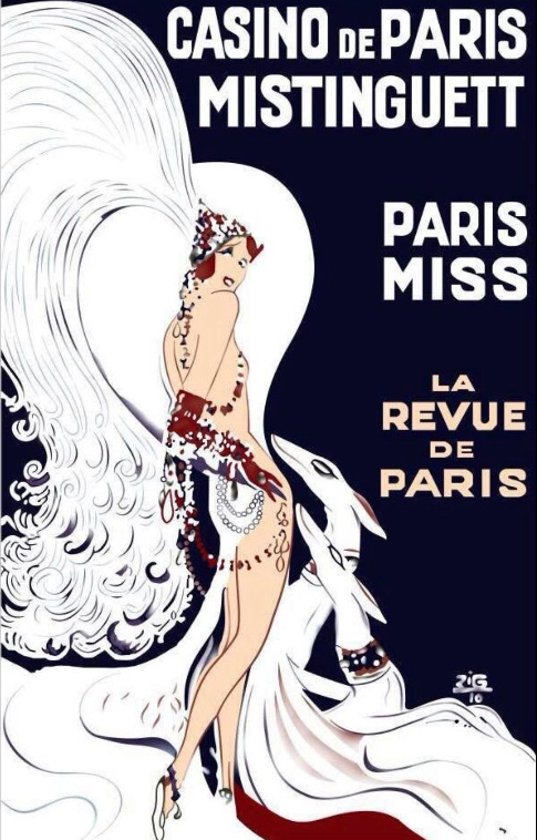 Miss Paris Scarf | Navy/White