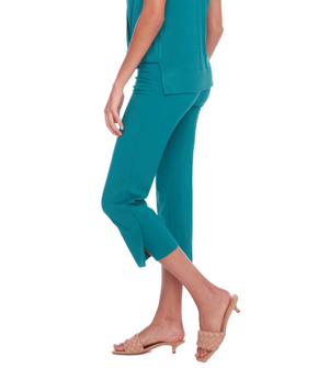 SOLID PALERMO CROPPED PANT | MALLARD