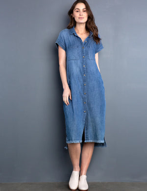 Soft Denim Dress