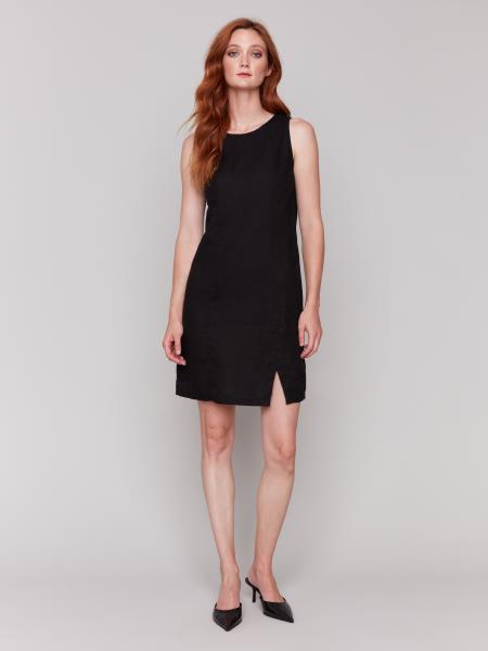 Solid S/L Crew Dress