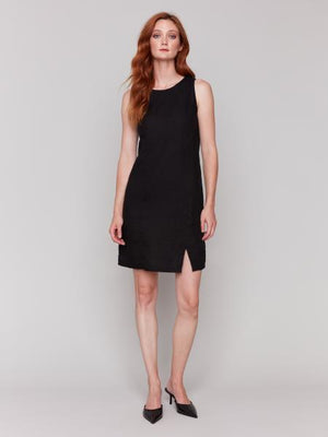 Solid S/L Crew Dress