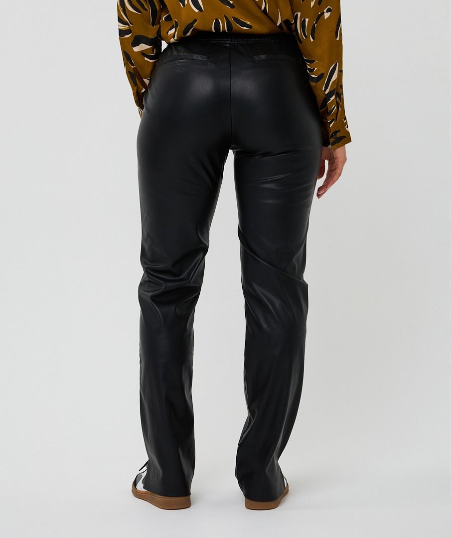 Vegan Leather Jogger Trouser
