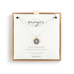 Protect & Guide Necklace | Silver