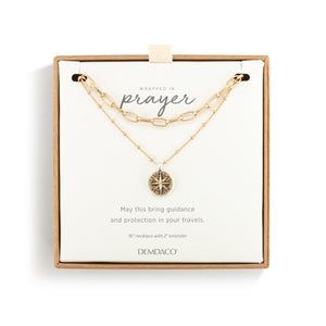 Protect & Guide Necklace | Gold