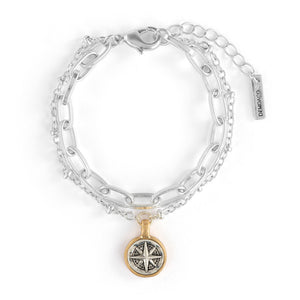 Protect & Guide Bracelet | Silver