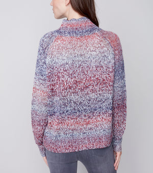 Turtle-Neck Knit Sweater | Multi