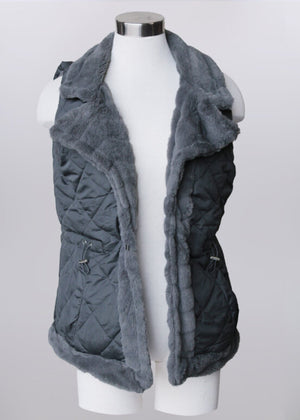 Reversible Faux Fur Vest