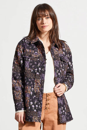 Printed Quilted Jacket