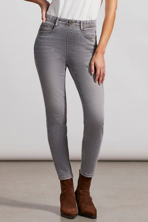 Audrey Icon Fit Pull On Ankle Jegging | Smokey Grey