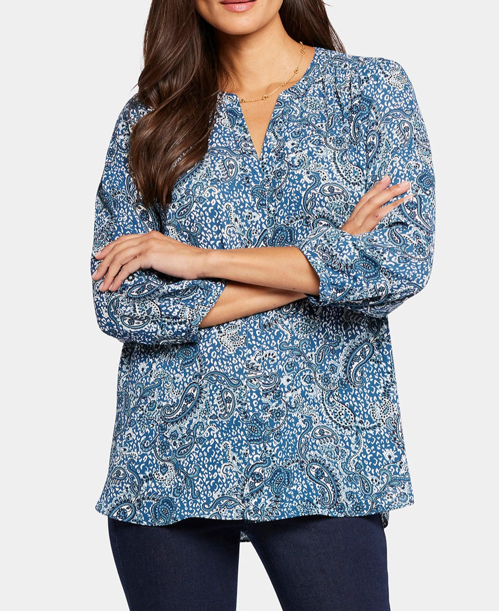 Pintuck Blouse | Twin Falls