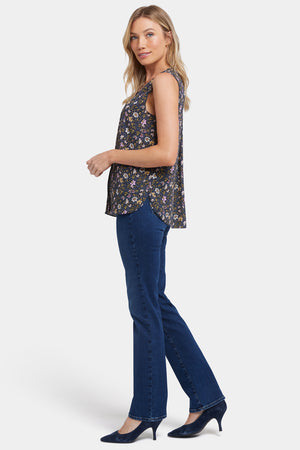 Sleeveless Pintuck Blouse