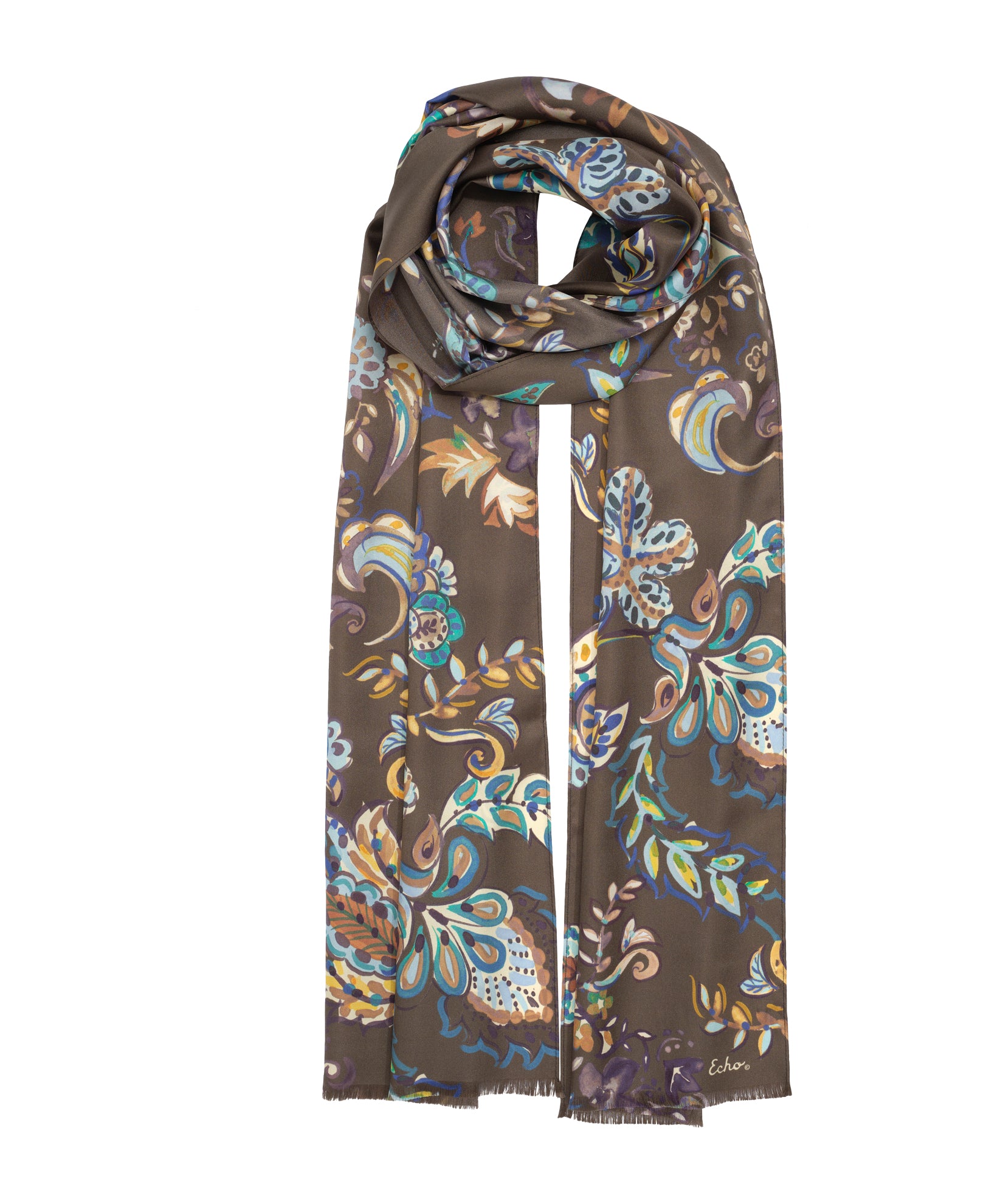 Dreamy Paisley Oblong Scarf